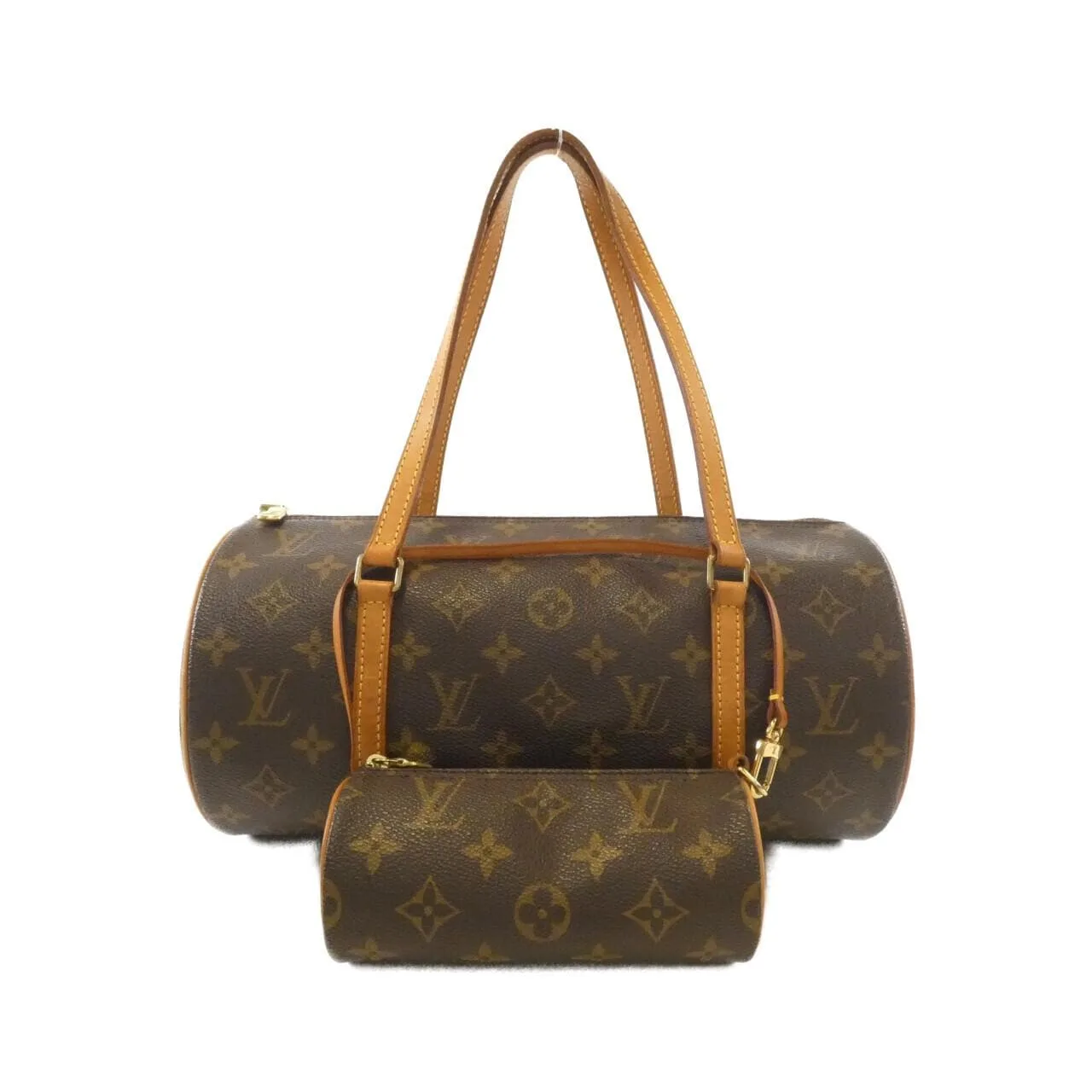 LOUIS VUITTON Papillon M51385 Handbag Monogram Black