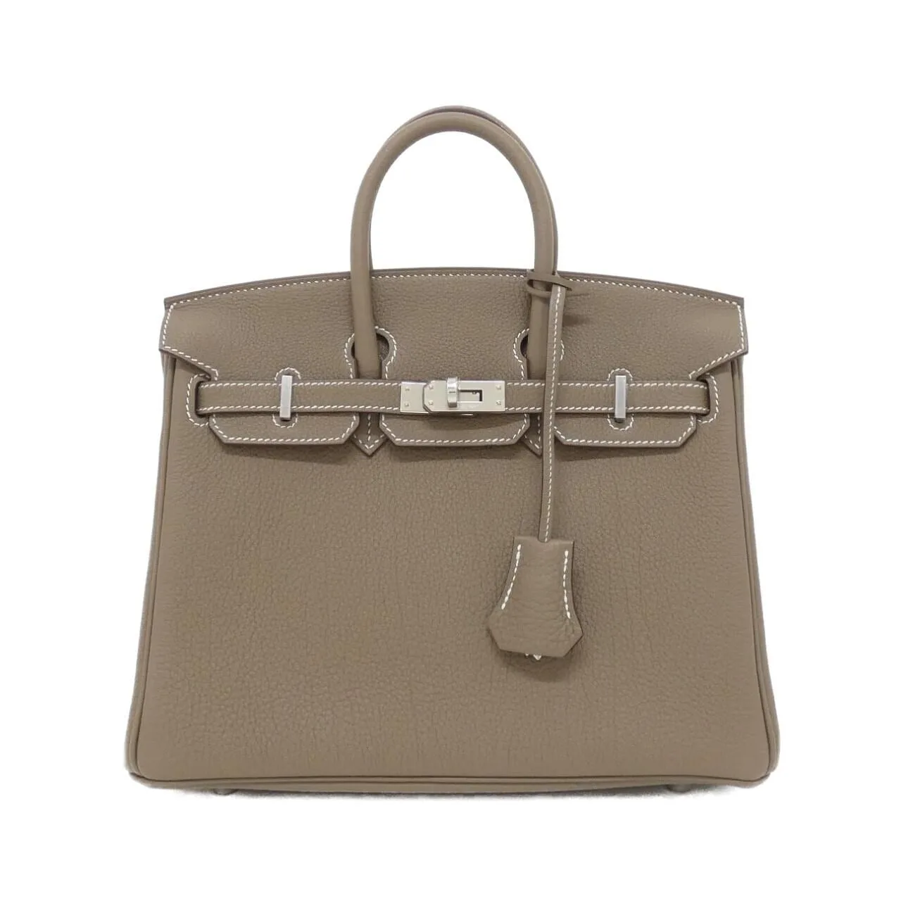 HERMES Birkin 041344CK Handbag Togo Etoupe
