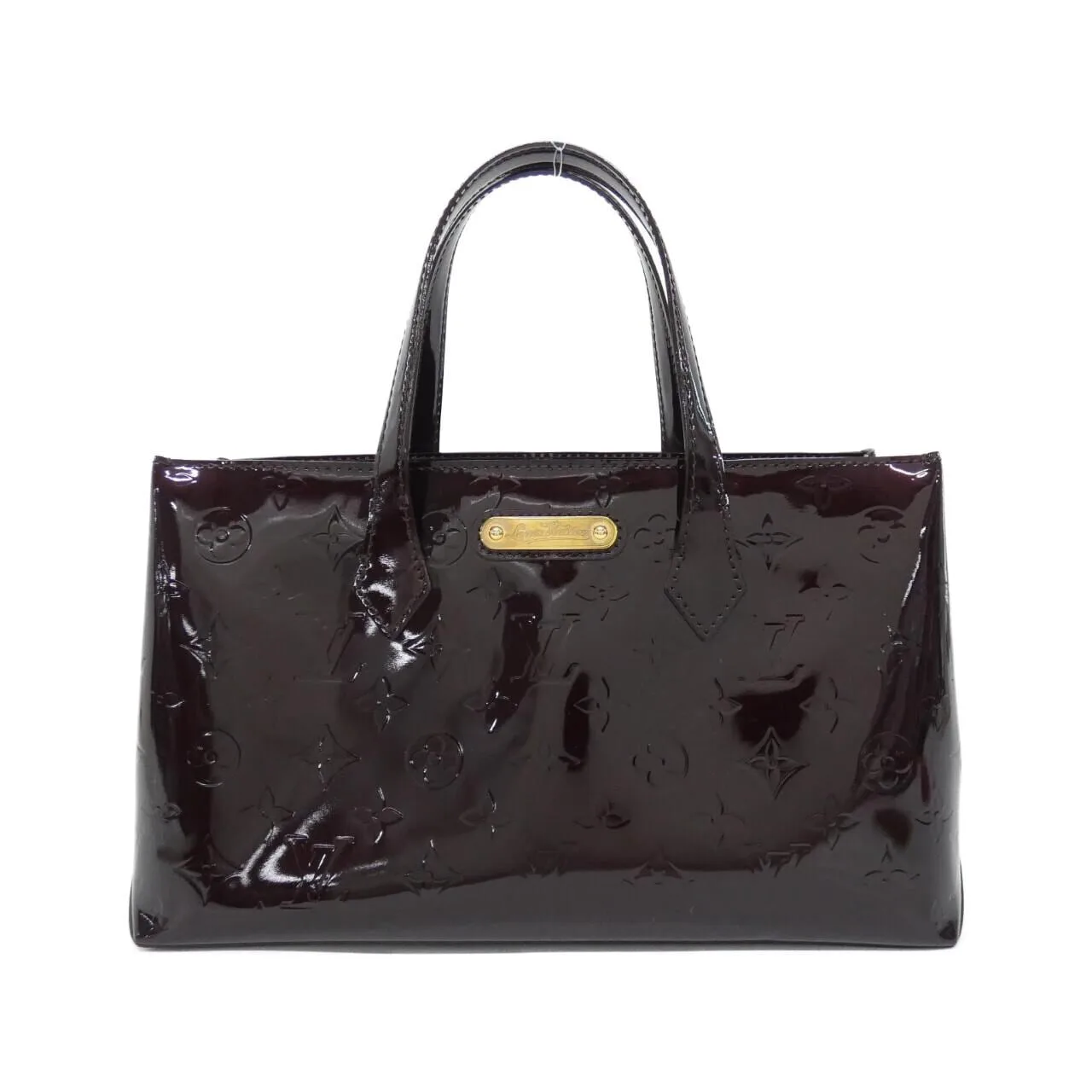 LOUIS VUITTON M93641 Handbag Vernis Black