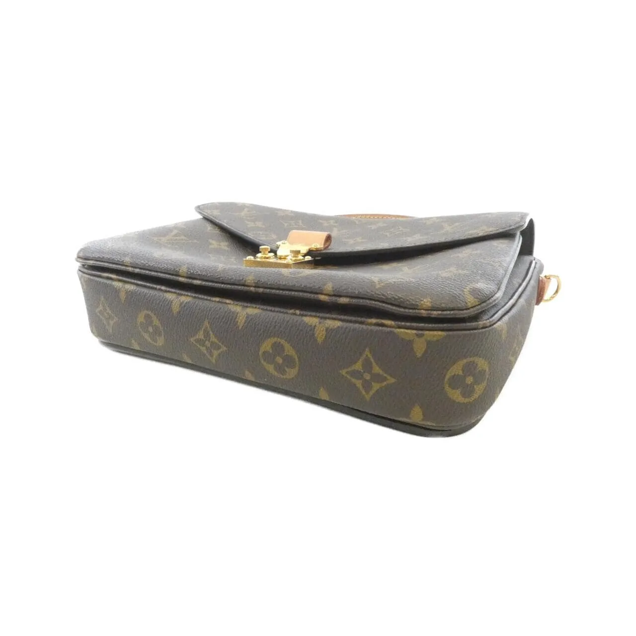 LOUIS VUITTON Pochette M40780 Handbag Monogram Black Monogram Rank B - Thumbnail 3