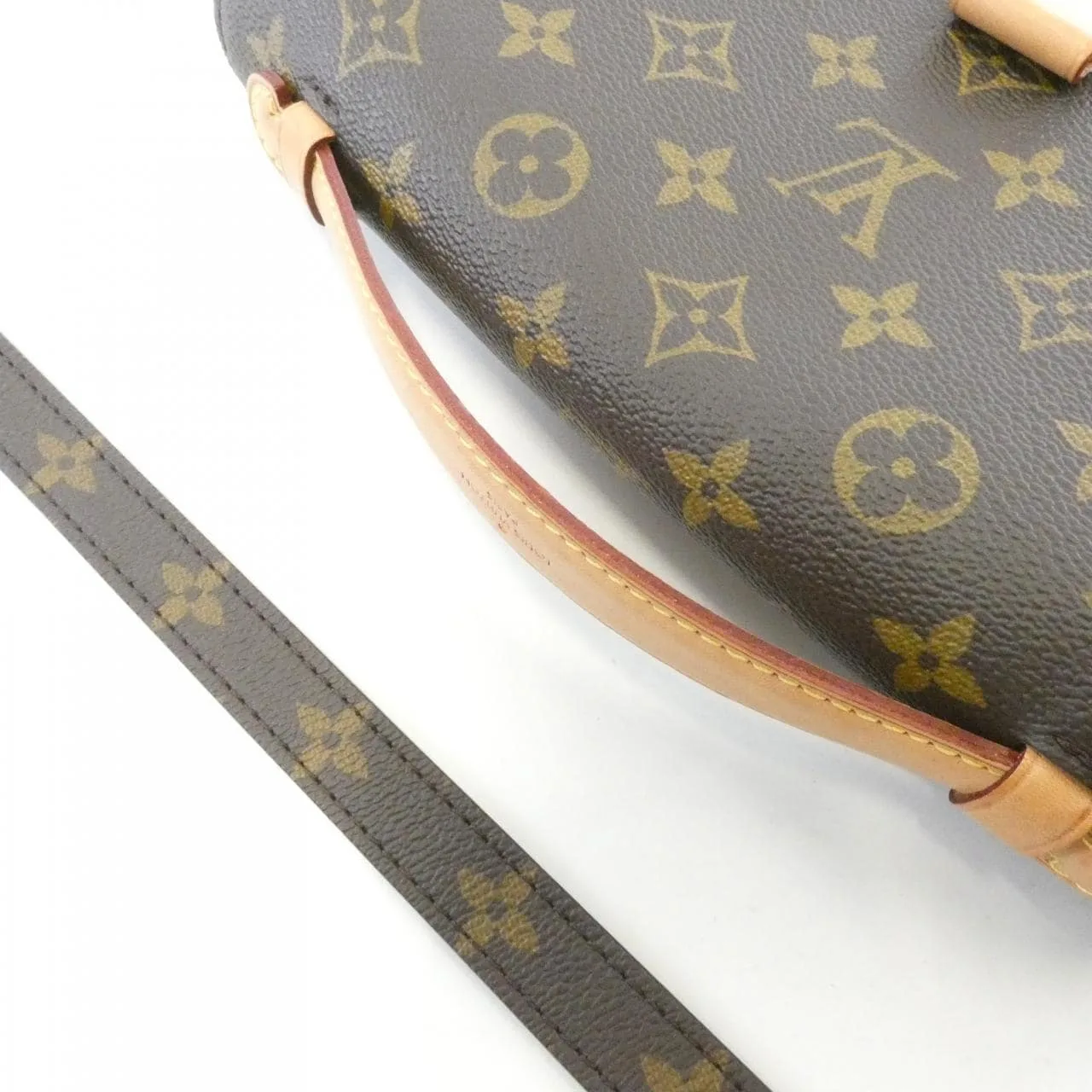 LOUIS VUITTON Pochette M40780 Handbag Monogram Black Monogram Rank B - Thumbnail 5