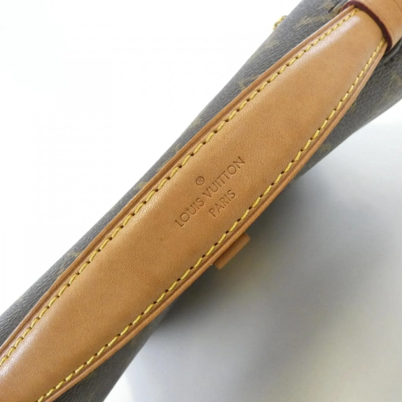 LOUIS VUITTON Pochette M40780 Handbag Monogram Black Monogram Rank B - Thumbnail 6