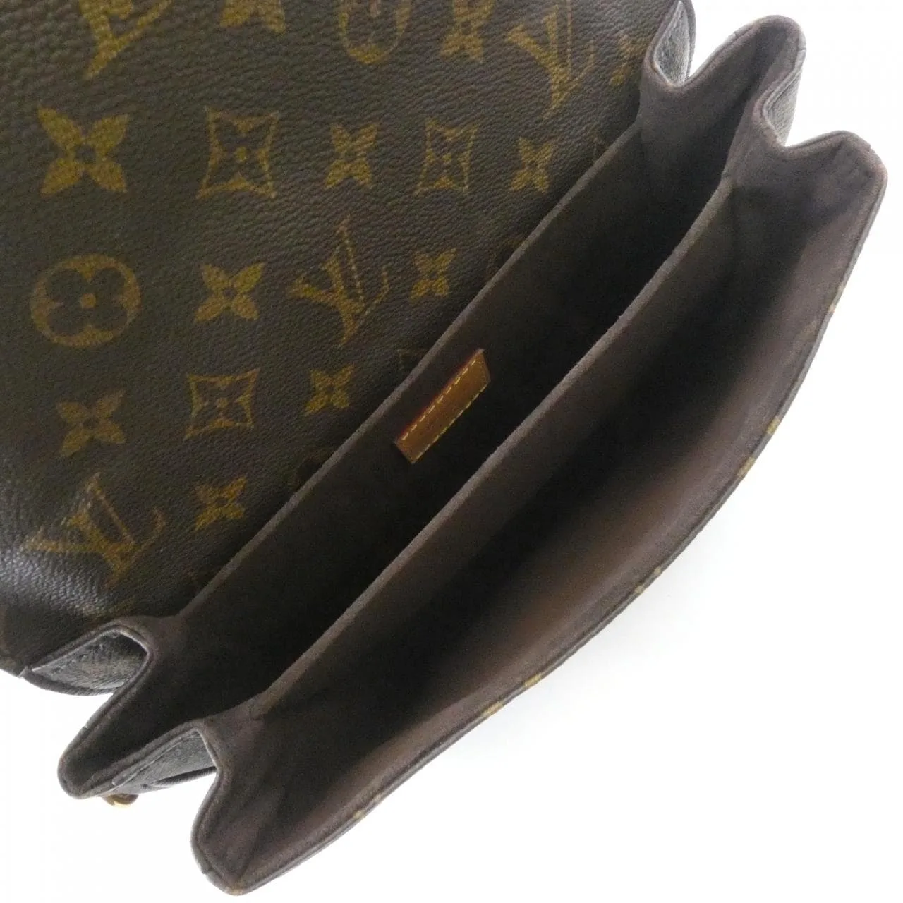 LOUIS VUITTON Pochette M40780 Handbag Monogram Black Monogram Rank B - Thumbnail 8