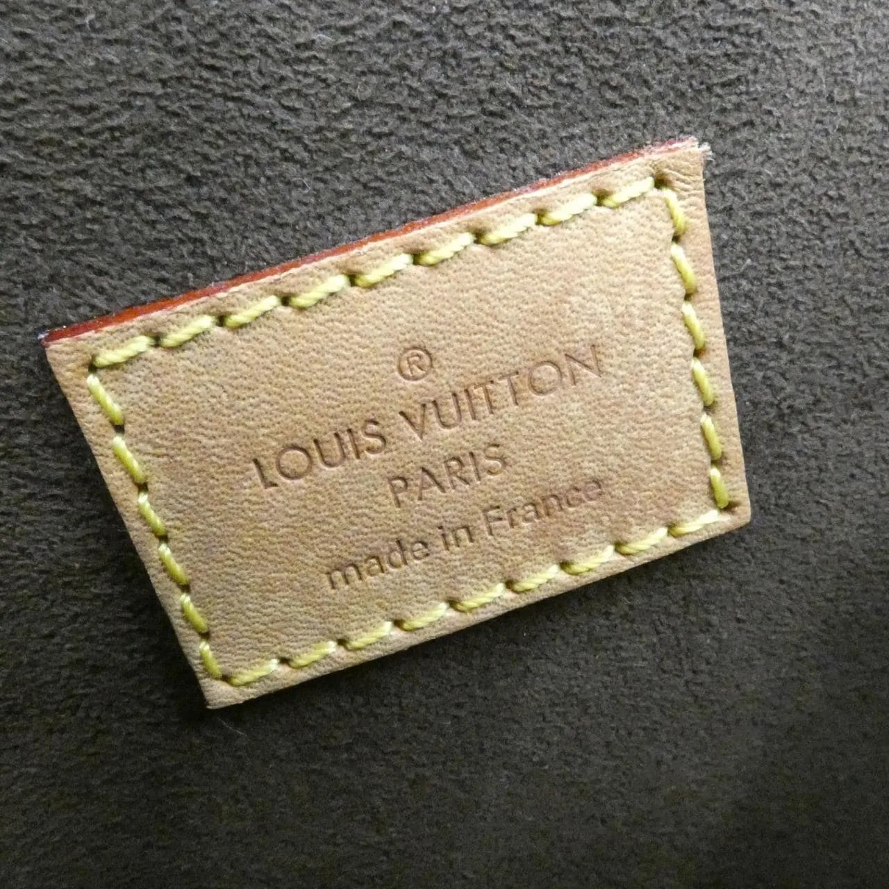 LOUIS VUITTON Pochette M40780 Handbag Monogram Black Monogram Rank B - Thumbnail 10