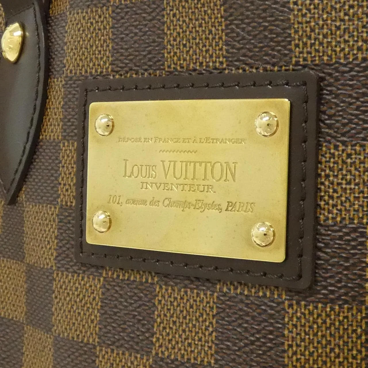 LOUIS VUITTON N51205 Handbag Damier Black Damier Rank A - Thumbnail 4