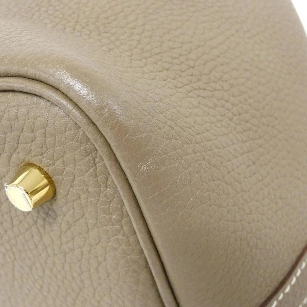HERMES Picotin 060991CC Handbag Clemence 2