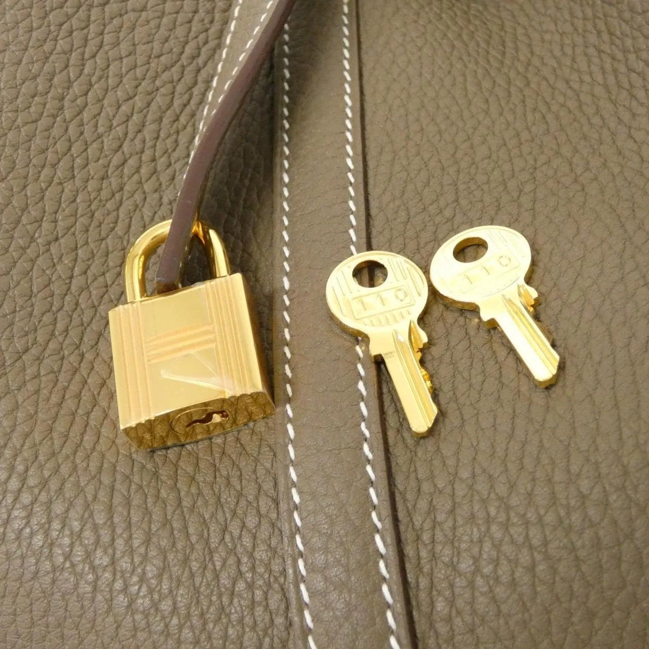 HERMES Picotin 060991CC Handbag Clemence 4