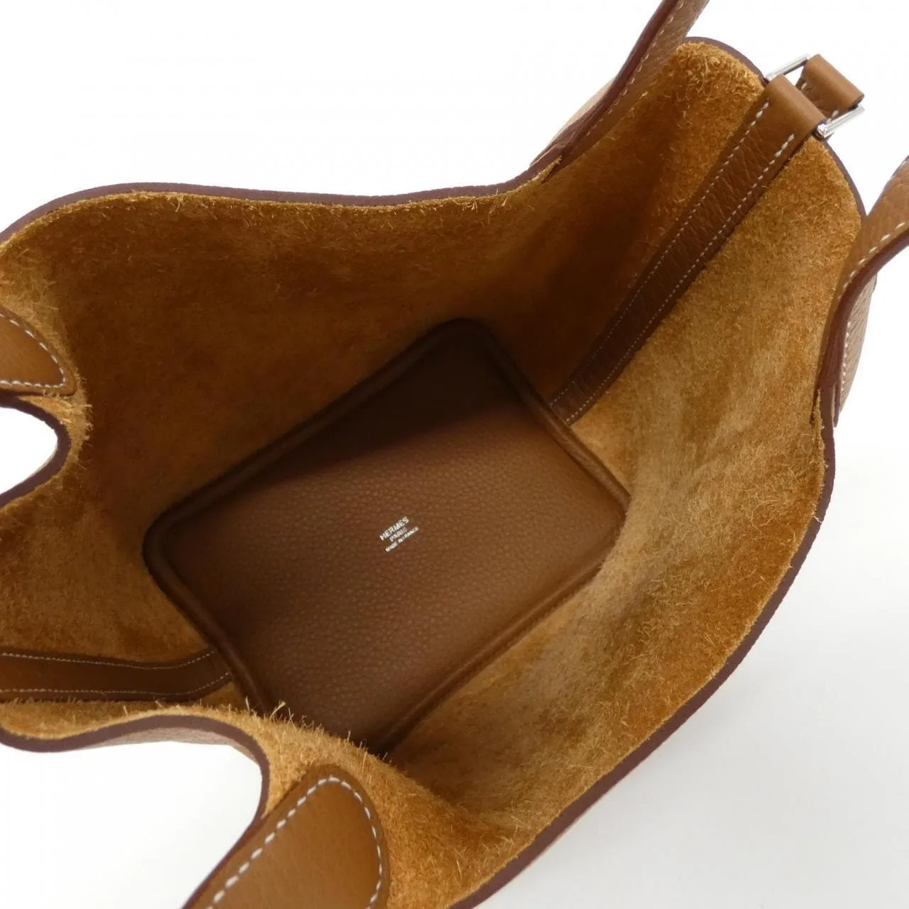 HERMES Picotin 056289CK Handbag Clemence 5
