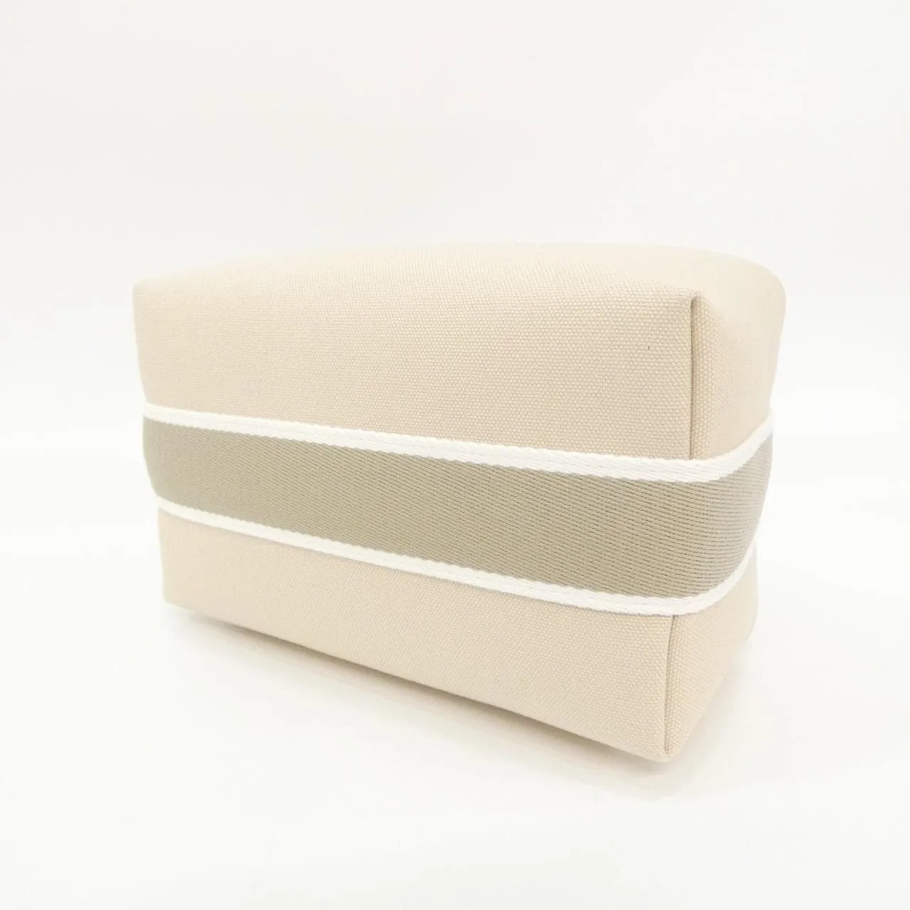 HERMES 103222M Pouch Canvas Black Canvas Rank A - Thumbnail 3