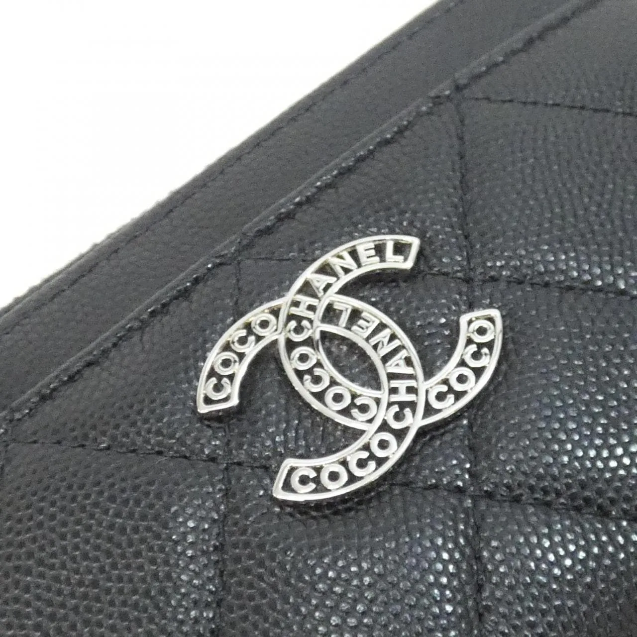 CHANEL Chanel 19 AP3836 卡片套 荔枝紋牛皮