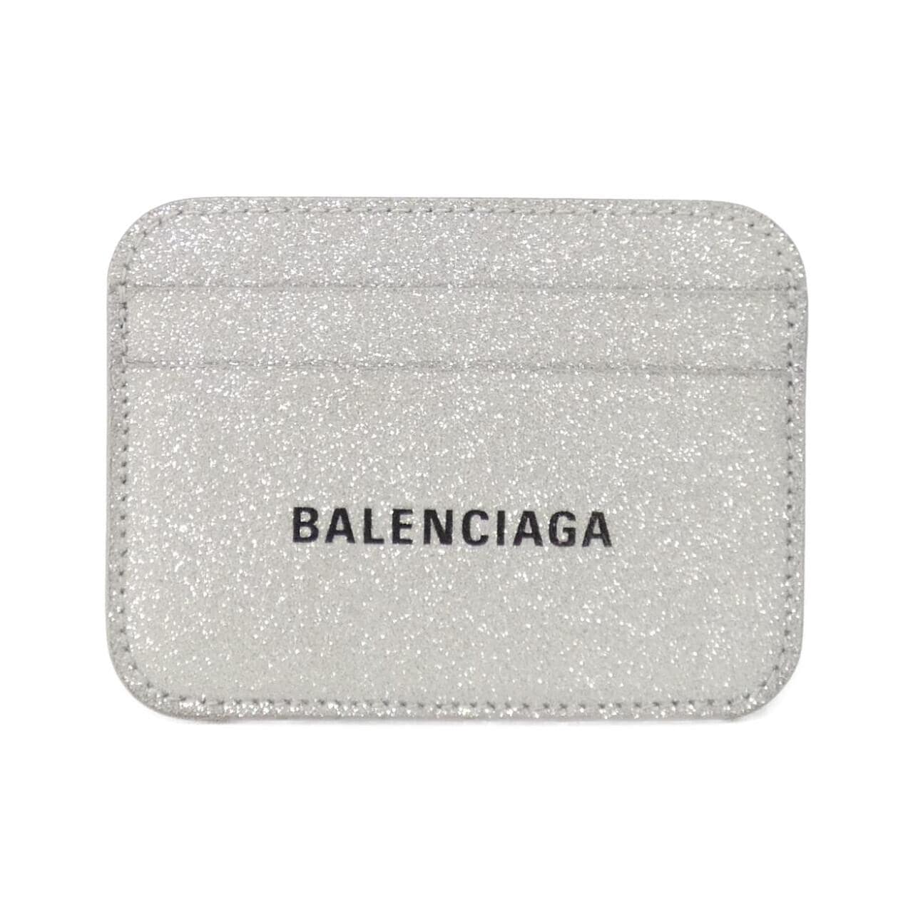 BALENCIAGA Hourglass 593812 210IE Card Case Canvas