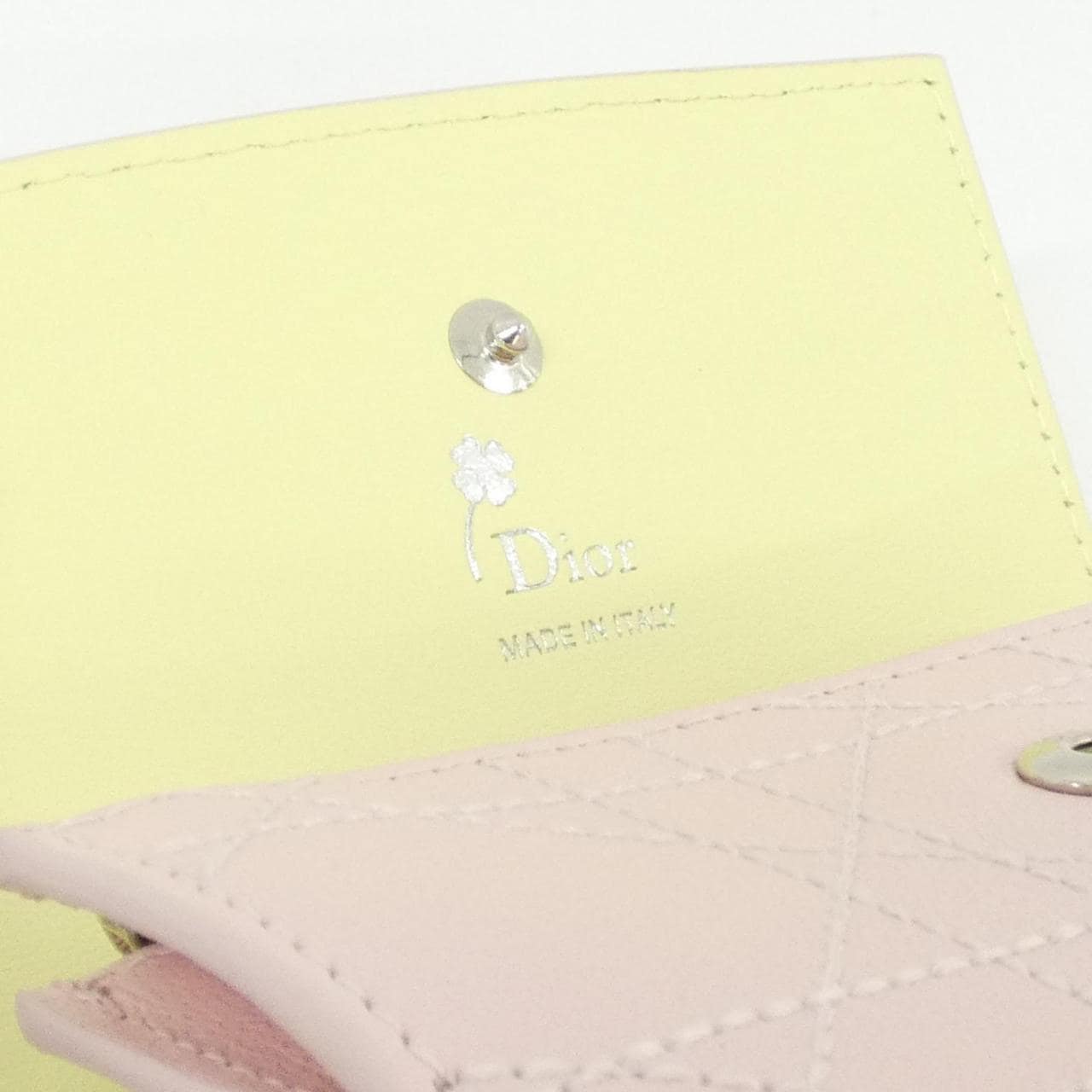 DIOR S2406PUWT Wallet Lambskin 3
