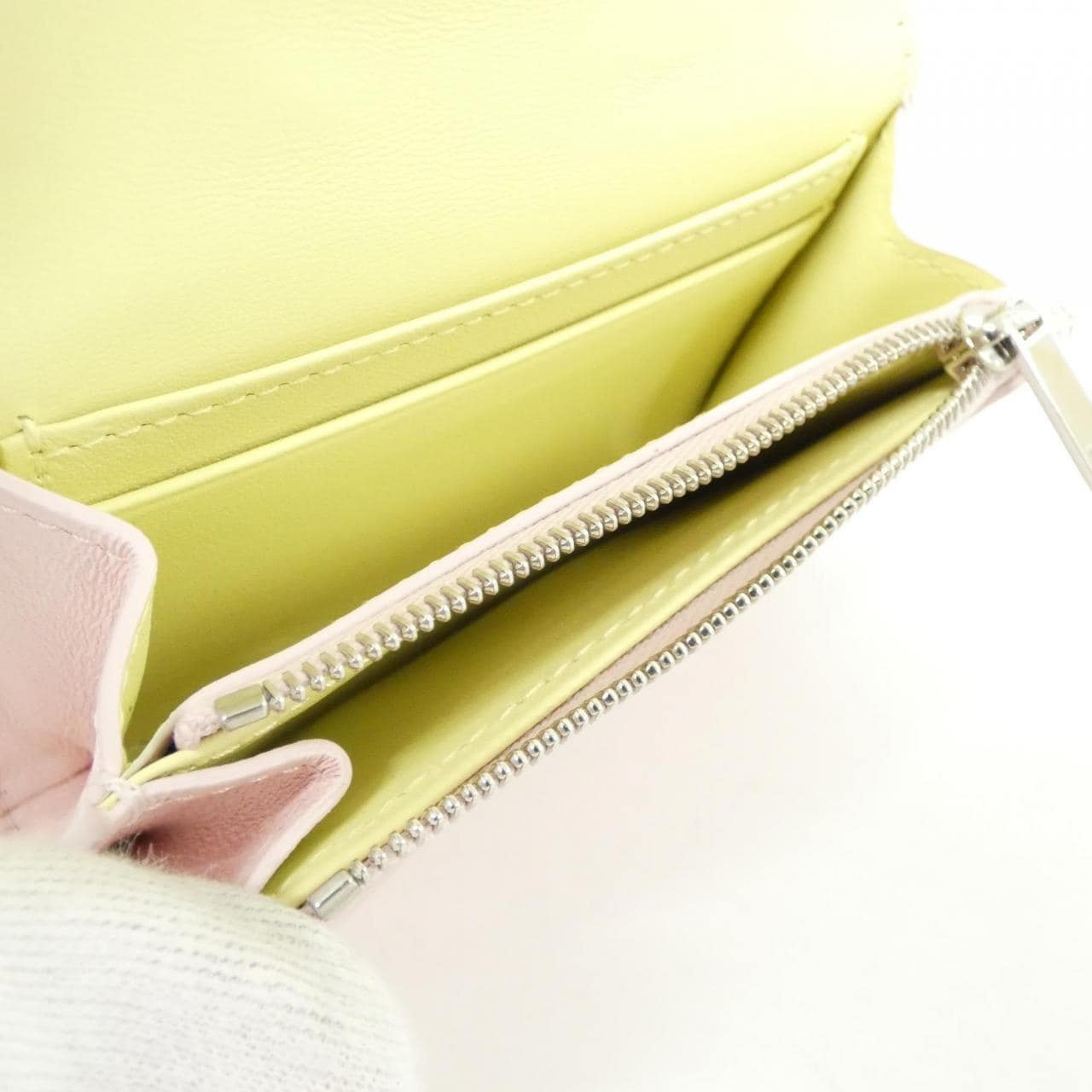 DIOR S2406PUWT Wallet Lambskin 4