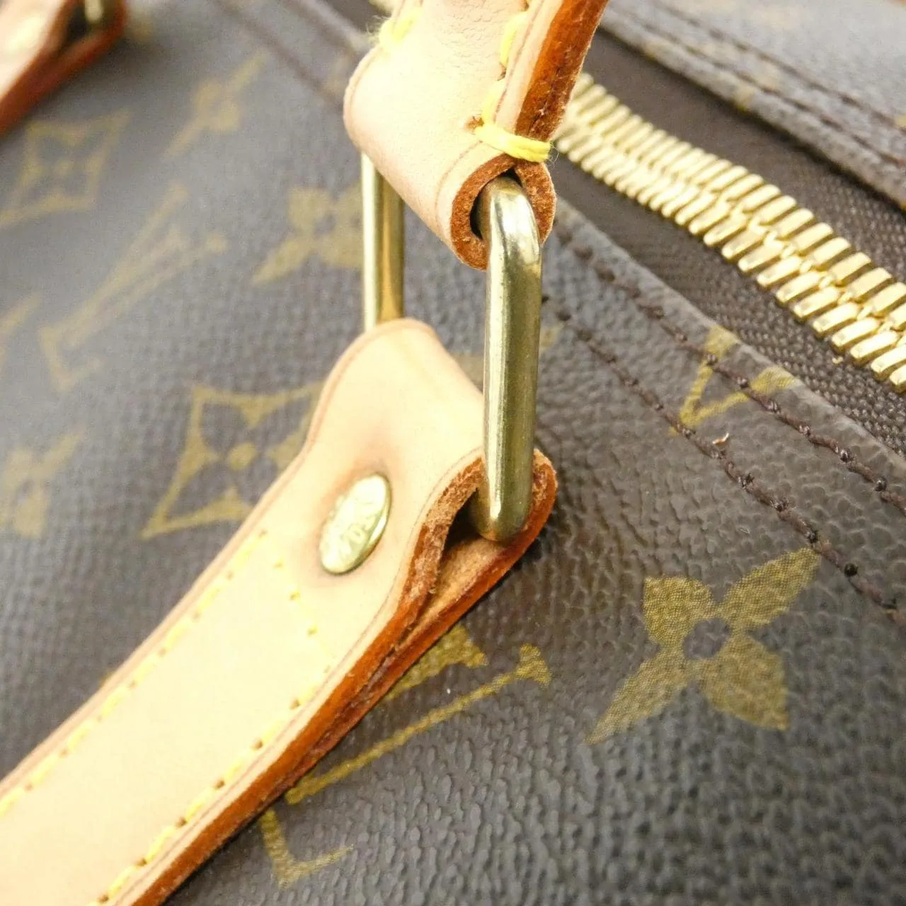 LOUIS VUITTON Keepall M41424 Boston Monogram Black Monogram Rank A - Thumbnail 6