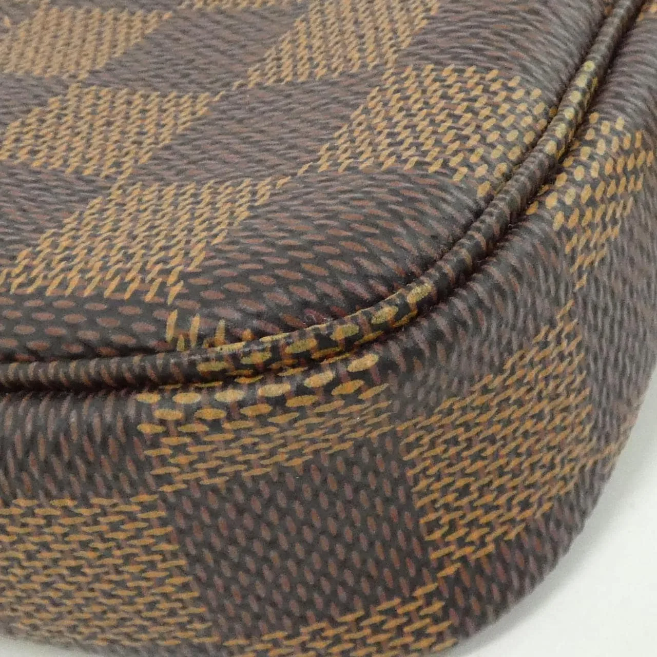 LOUIS VUITTON Pochette N58009 Pochette Damier Black Damier Rank A - Thumbnail 2