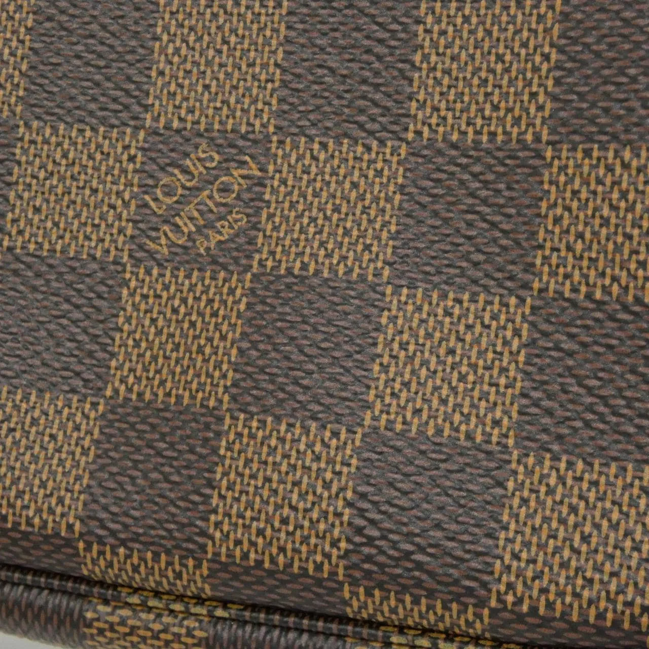 LOUIS VUITTON Pochette N58009 Pochette Damier Black Damier Rank A - Thumbnail 3
