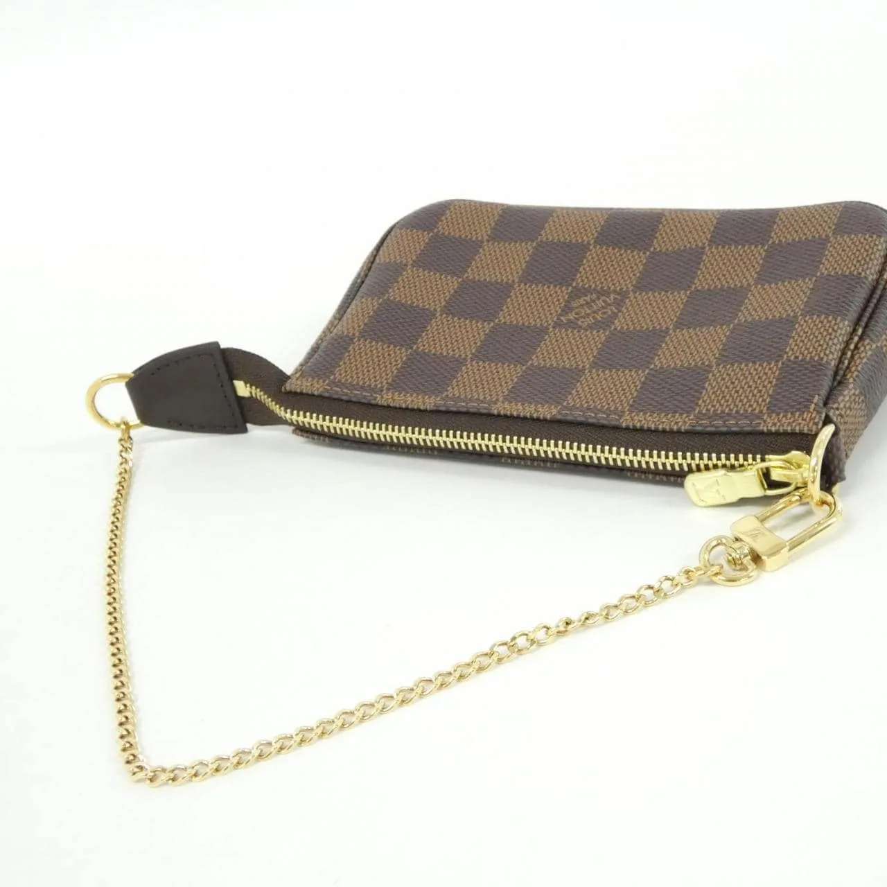 LOUIS VUITTON Pochette N58009 Pochette Damier Black Damier Rank A - Thumbnail 4