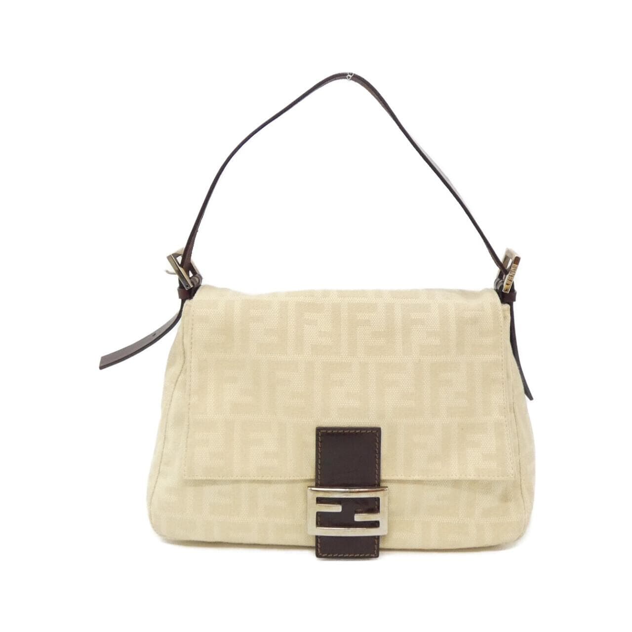 FENDI Baguette 26325 Shoulder Canvas