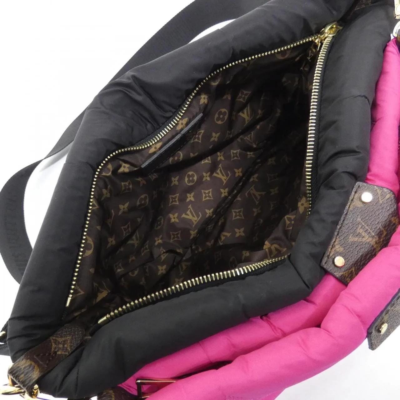LOUIS VUITTON Pochette M58980 Shoulder Canvas Black Canvas Rank A - Thumbnail 8