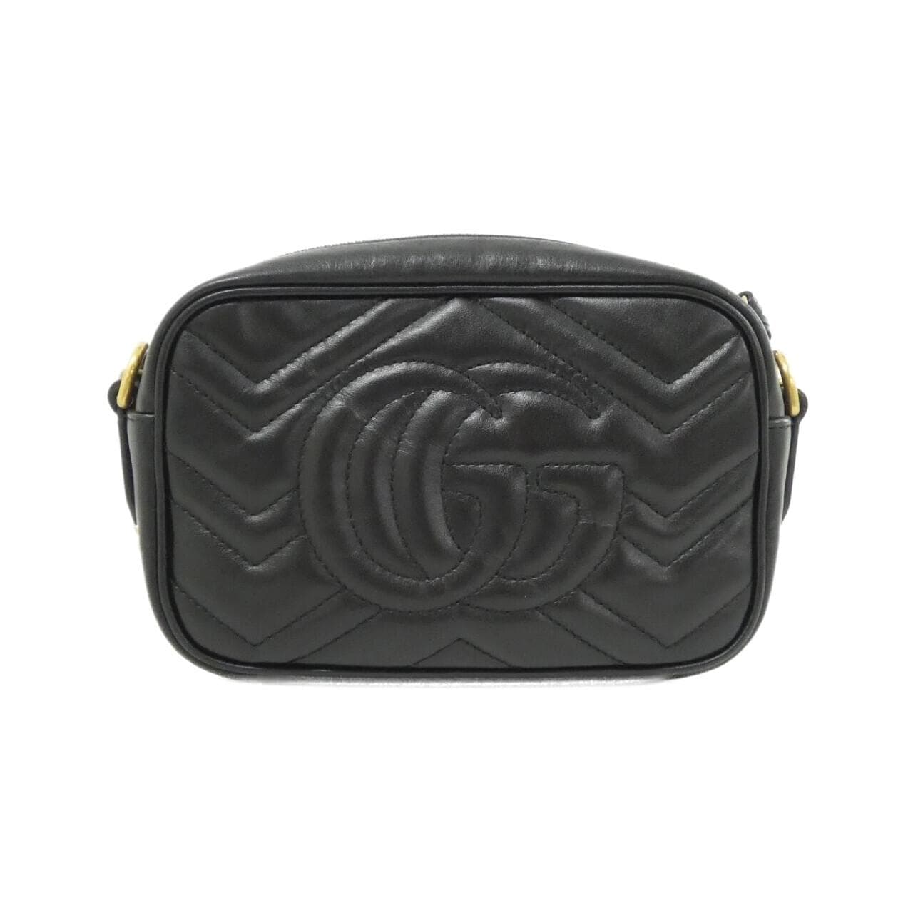 GUCCI GG Marmont 448065 DTD1T Shoulder Leather 2