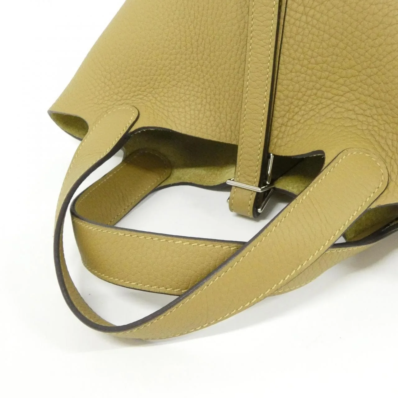 HERMES Picotin 056289CK Handbag Clemence 4