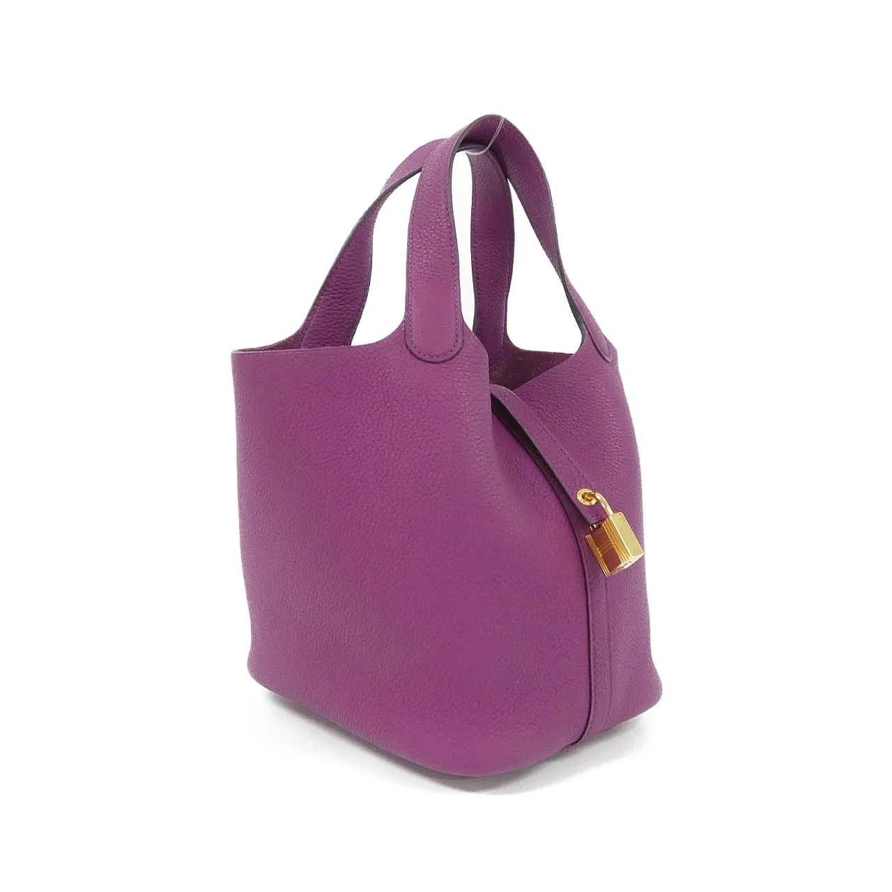 HERMES Picotin 073597CC Handbag Black
