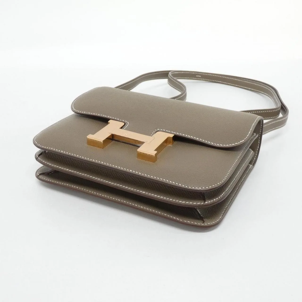 HERMES Constance 056347CD Shoulder Epsom