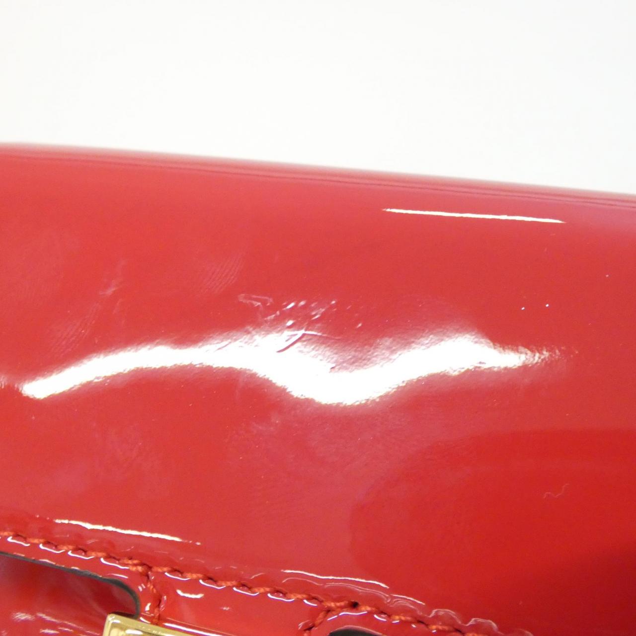 FENDI Baguette 7AR844 A5AU Key Case Patent Leather 4