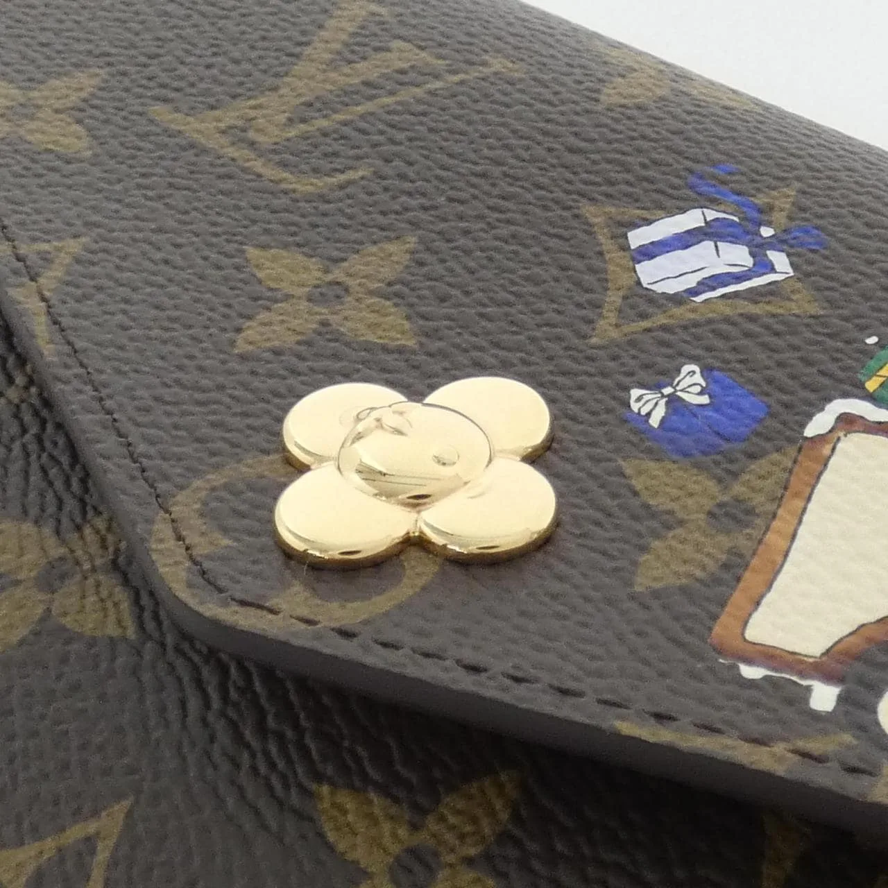 LOUIS VUITTON M15336 Wallet Monogram Gold Monogram Rank A - Thumbnail 3