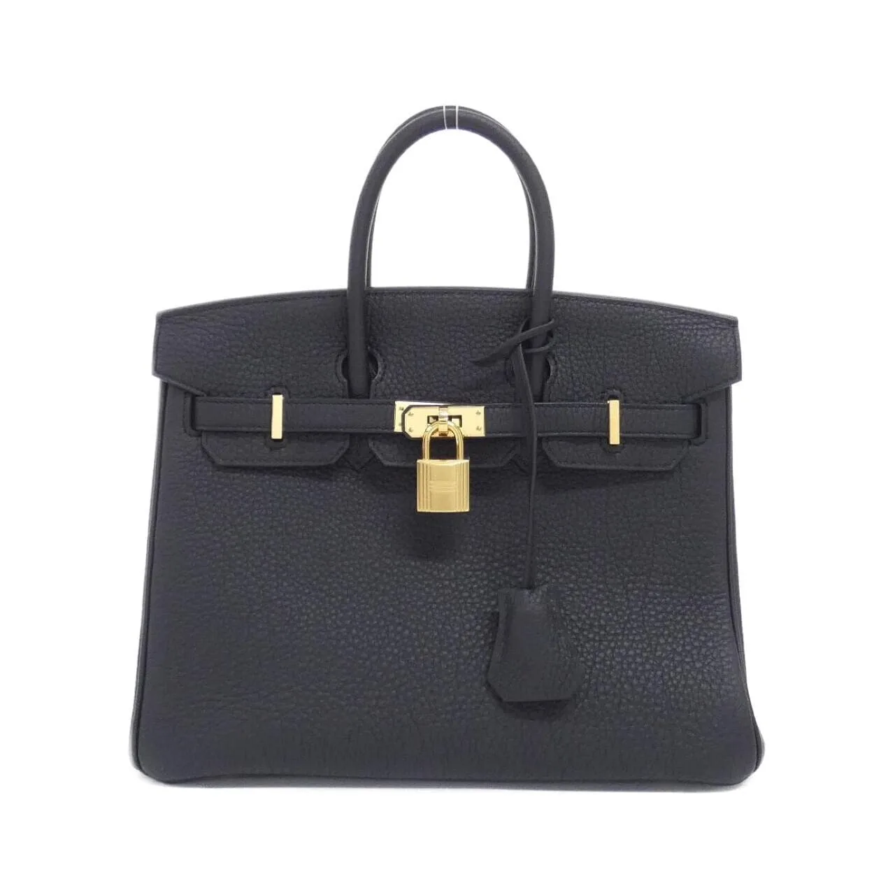 HERMES Birkin 076215CC Handbag Togo Black