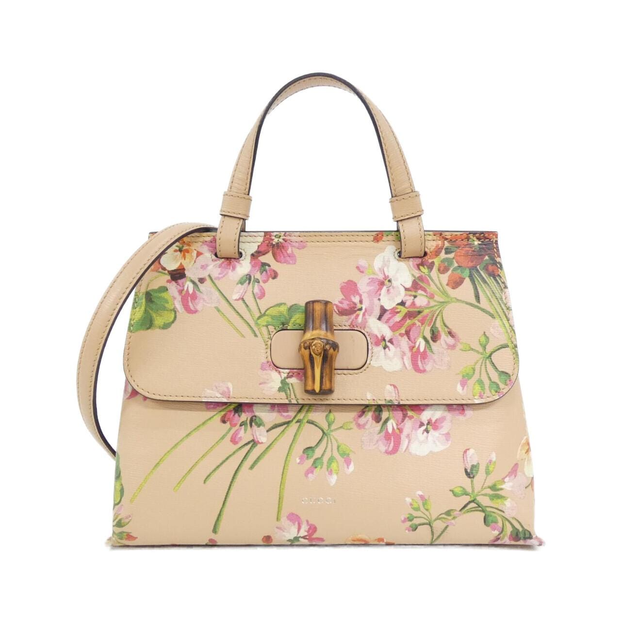 GUCCI Bamboo Daily 370831 CWB1N 手提包 皮革