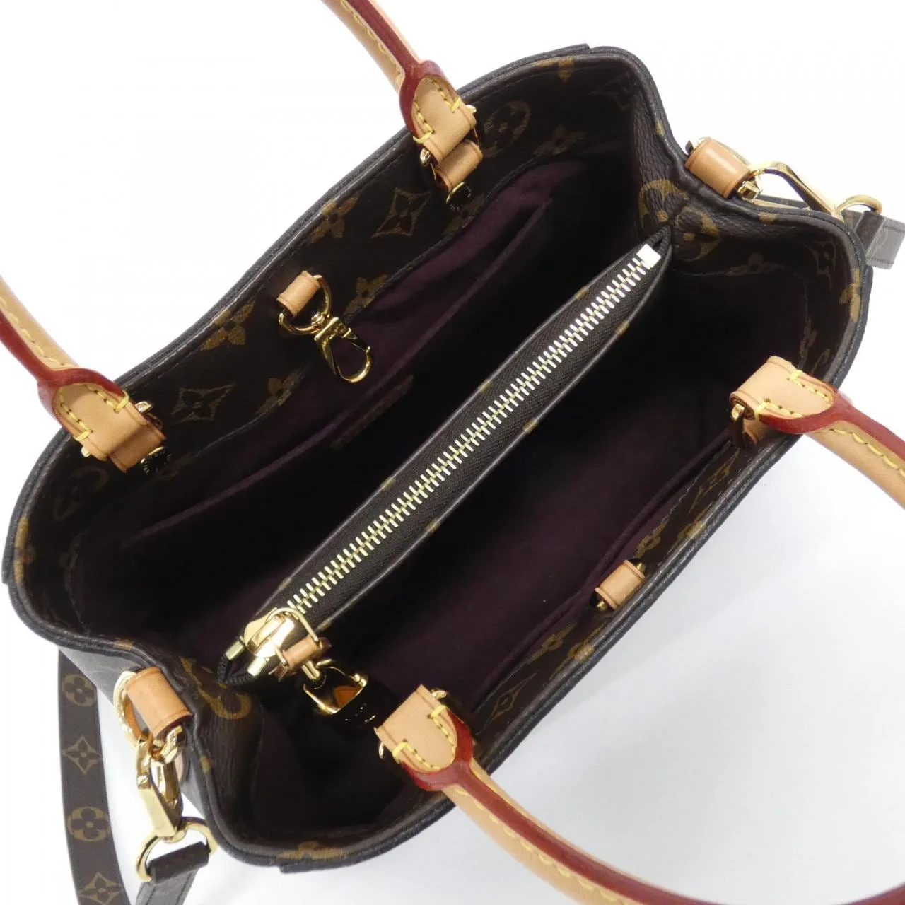 LOUIS VUITTON Montaigne M41055 Handbag Monogram Black Monogram Rank A - Thumbnail 6
