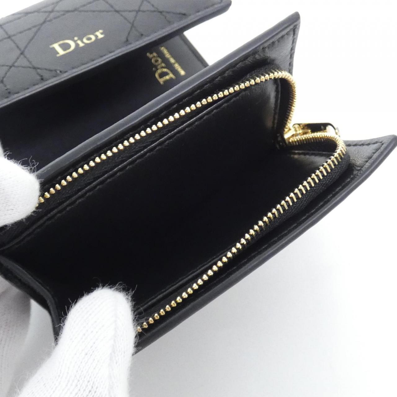 DIOR S4604OSQM Wallet Lambskin 4