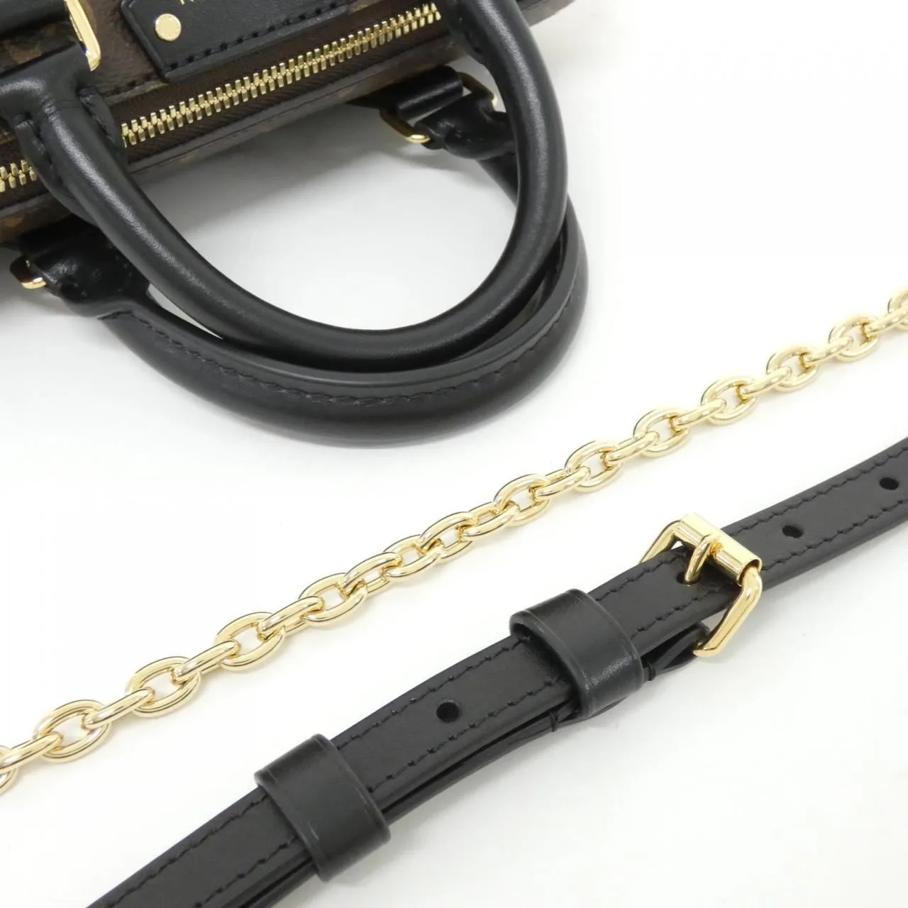 LOUIS VUITTON Speedy M13146 Boston Monogram Black Monogram Rank A - Thumbnail 5