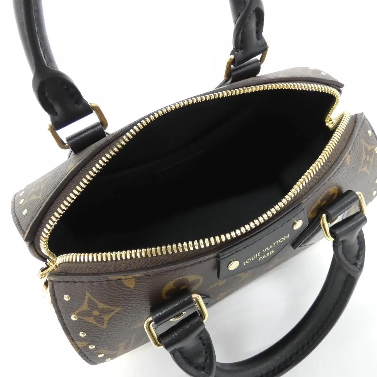 LOUIS VUITTON Speedy M13146 Boston Monogram Black Monogram Rank A - Thumbnail 6