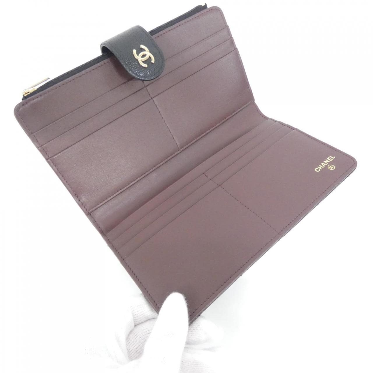 CHANEL Timeless Classic AP4470 Wallet Grained Calfskin 3