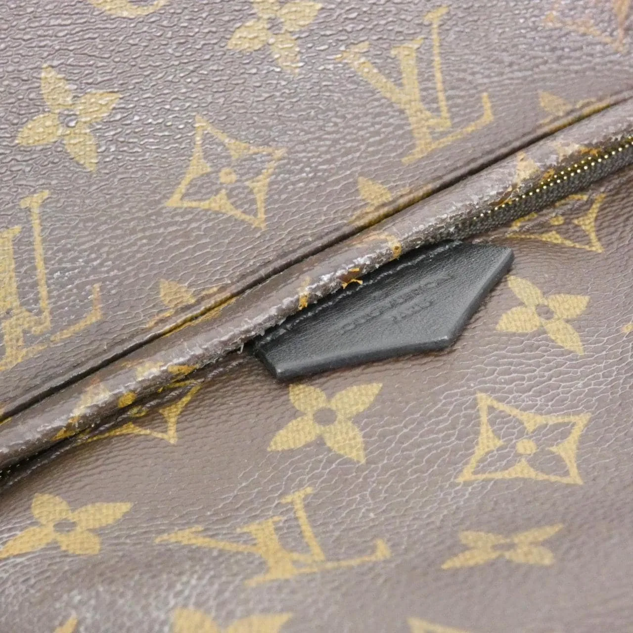 LOUIS VUITTON Palm Springs M41560 Backpack Monogram Black Monogram Rank B - Thumbnail 4