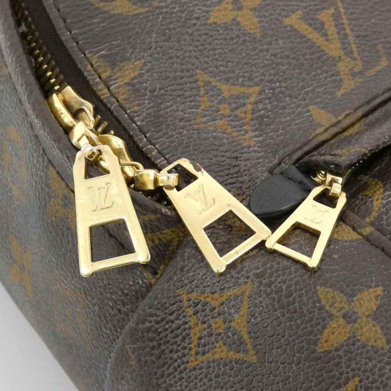 LOUIS VUITTON Palm Springs M41560 Backpack Monogram Black Monogram Rank B - Thumbnail 8