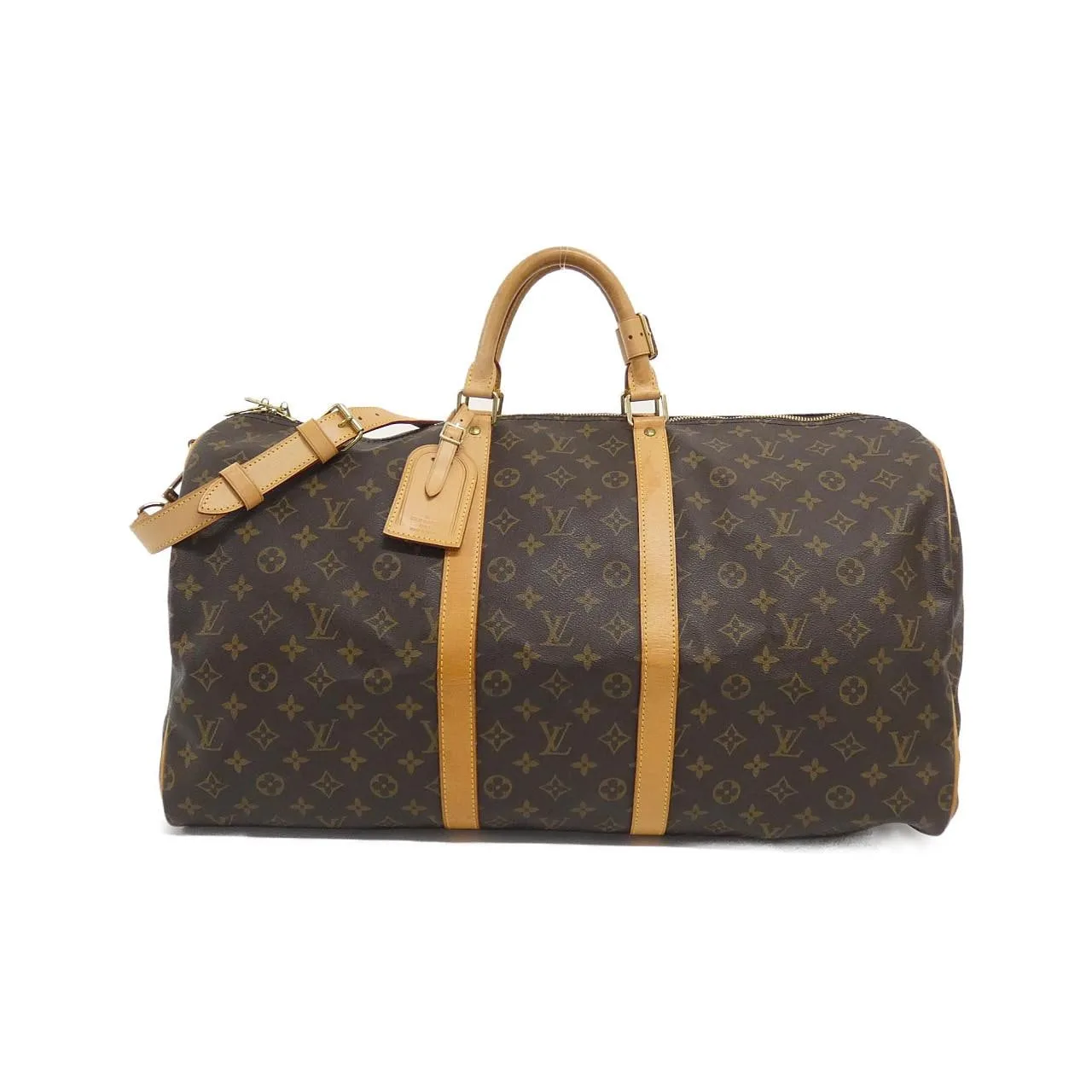 LOUIS VUITTON Keepall M41414 Boston Monogram Black