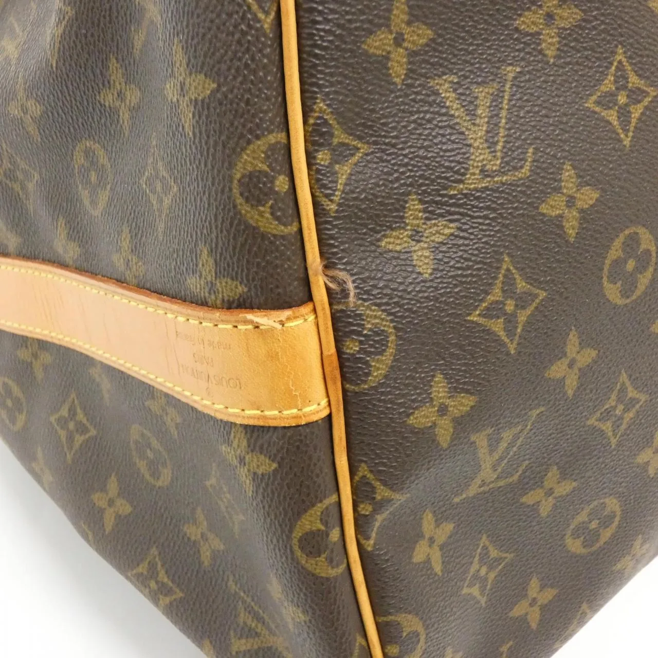 LOUIS VUITTON Keepall M41414 Boston Monogram Black Monogram Rank B - Thumbnail 2