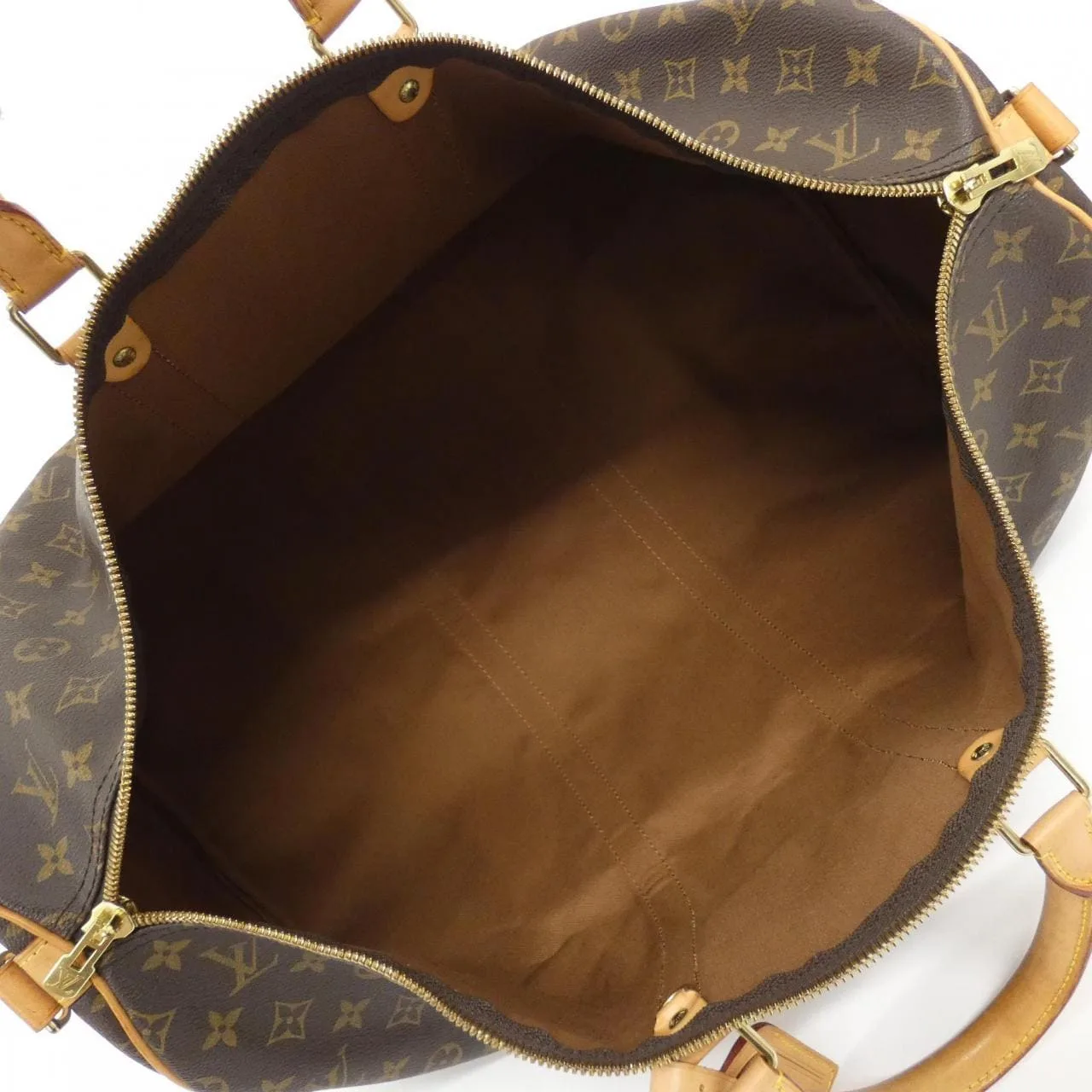 LOUIS VUITTON Keepall M41414 Boston Monogram Black Monogram Rank B - Thumbnail 10