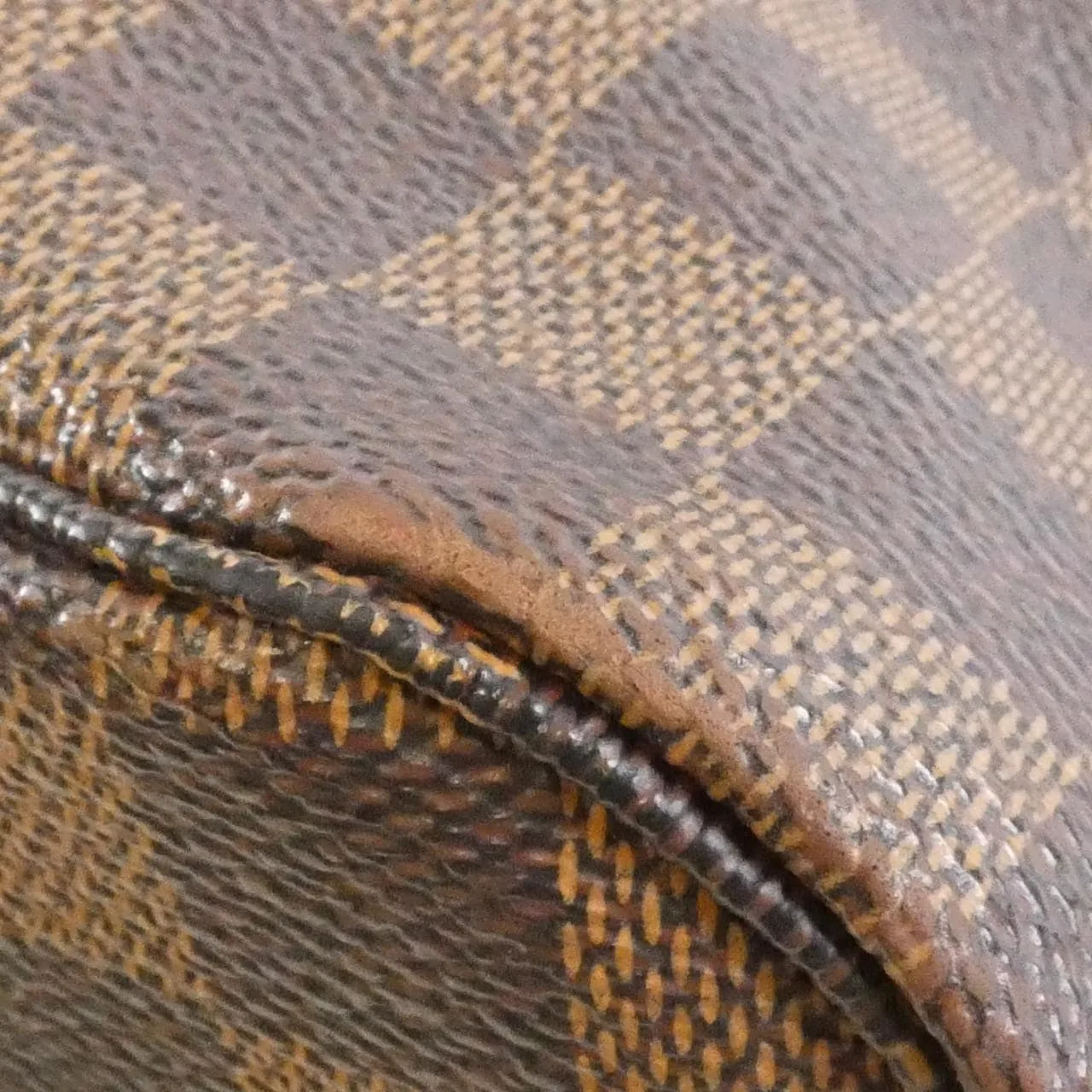 LOUIS VUITTON Neverfull N51105 Tote Damier Black Damier Rank B - Thumbnail 3