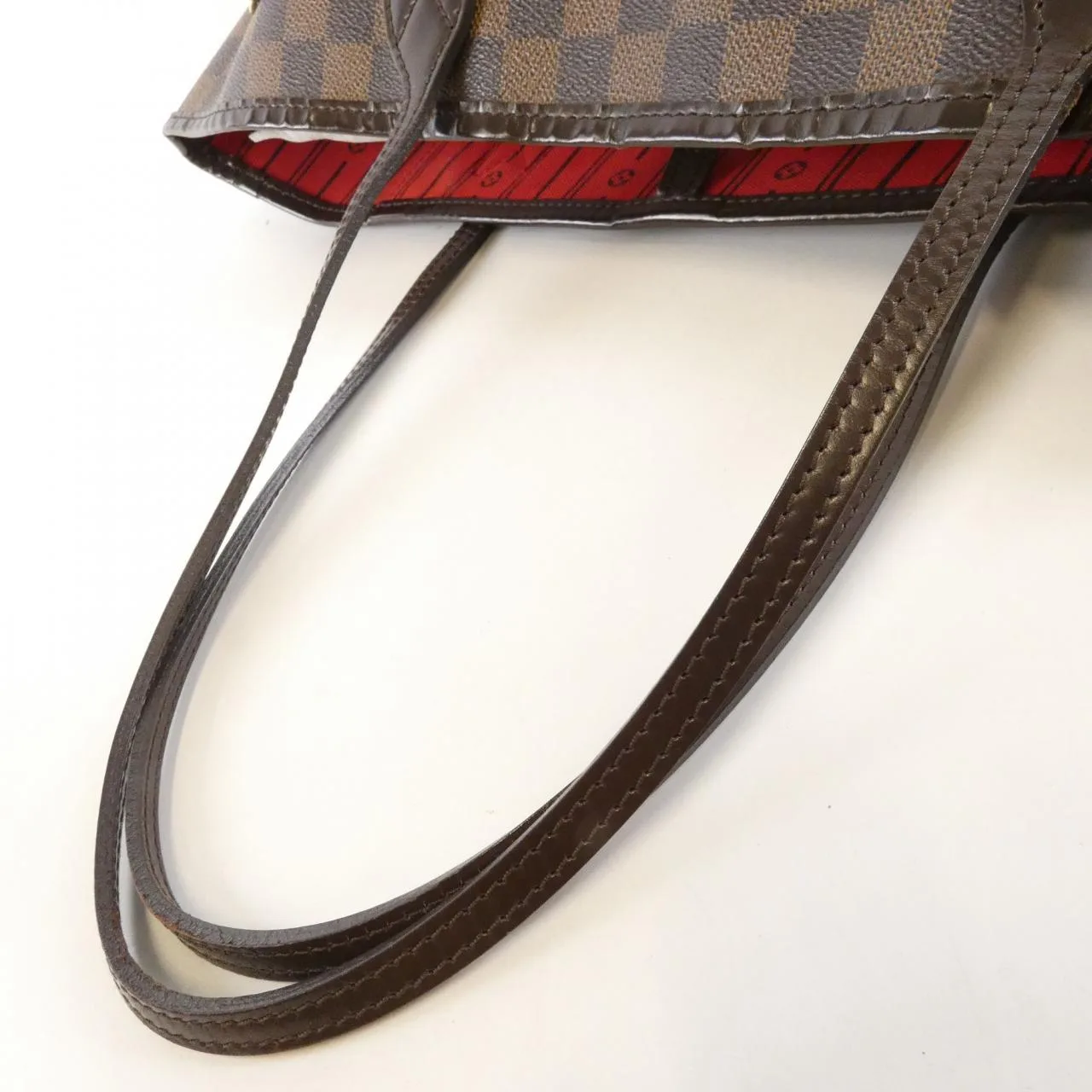 LOUIS VUITTON Neverfull N51105 Tote Damier Black Damier Rank B - Thumbnail 5