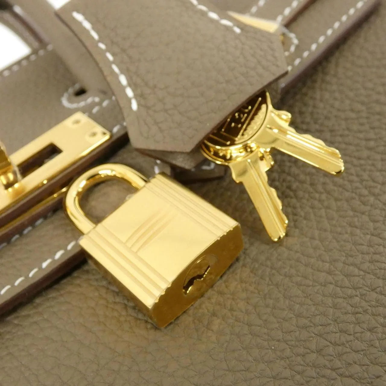 HERMES Birkin 041344CC Handbag Togo 4