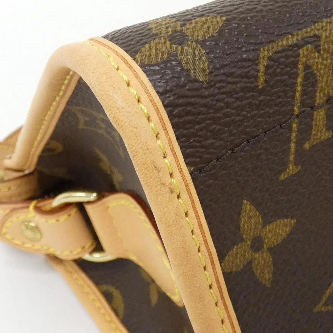 LOUIS VUITTON M40008 Shoulder Monogram Black Monogram Rank A - Thumbnail 2
