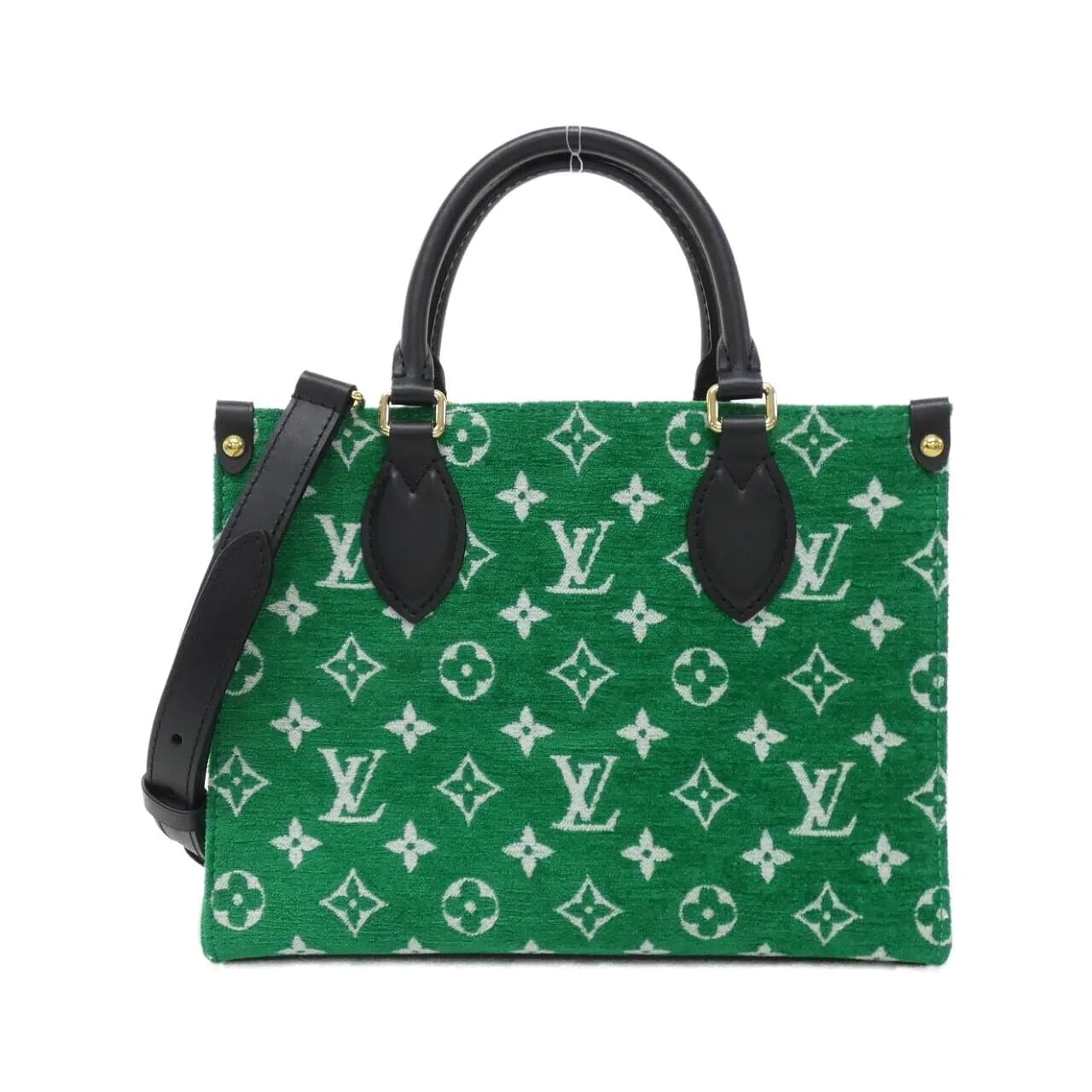 LOUIS VUITTON OnTheGo M46216 Handbag Monogram Green