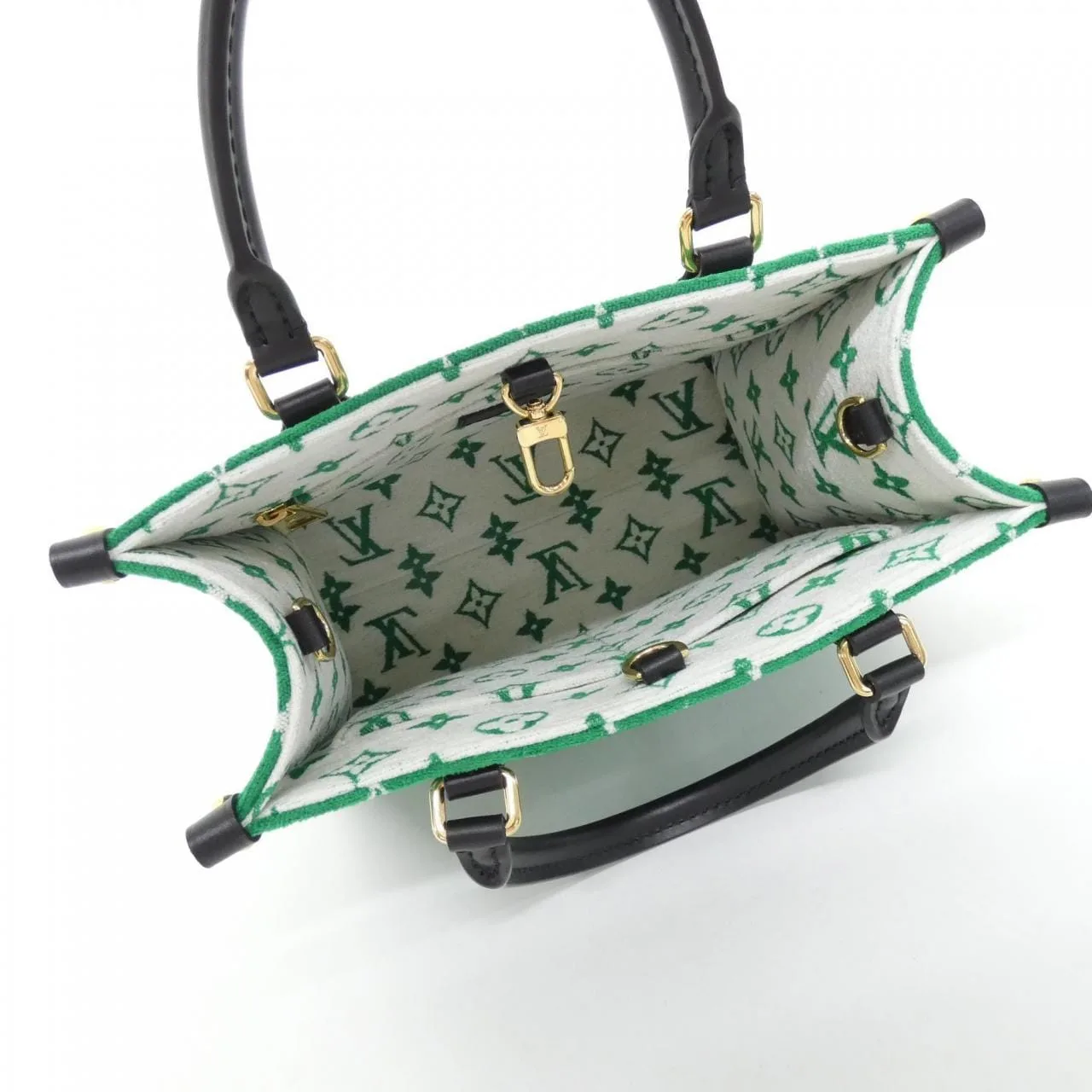 LOUIS VUITTON OnTheGo M46216 Handbag Monogram Green Monogram Rank A - Thumbnail 5