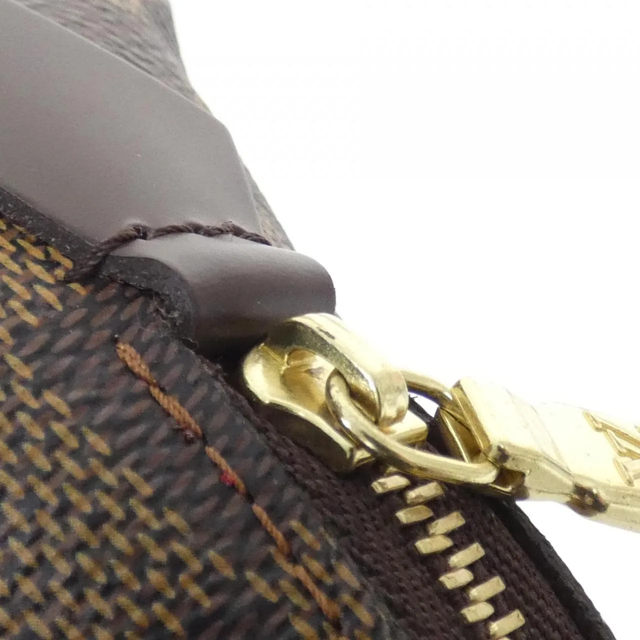 LOUIS VUITTON Pochette N47516 Pouch Damier Black Damier Rank A - Thumbnail 3