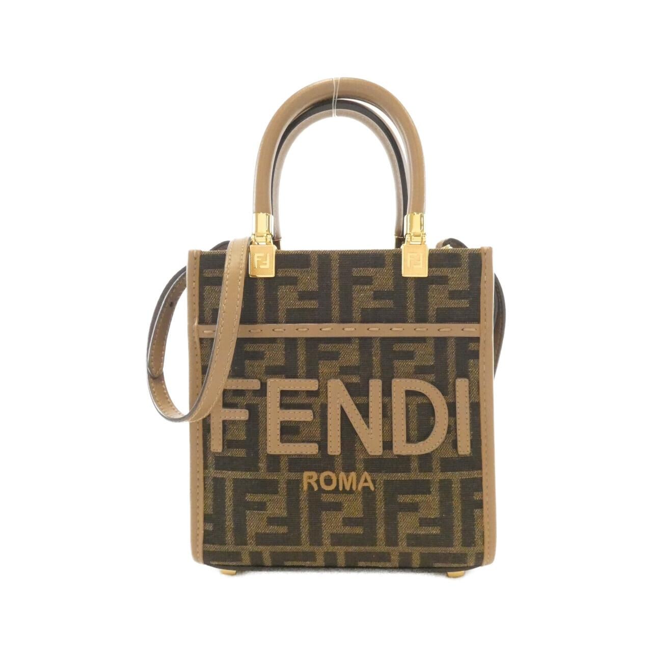 FENDI Sunshine Shopper 8BS092 ALP3 手提包 帆布