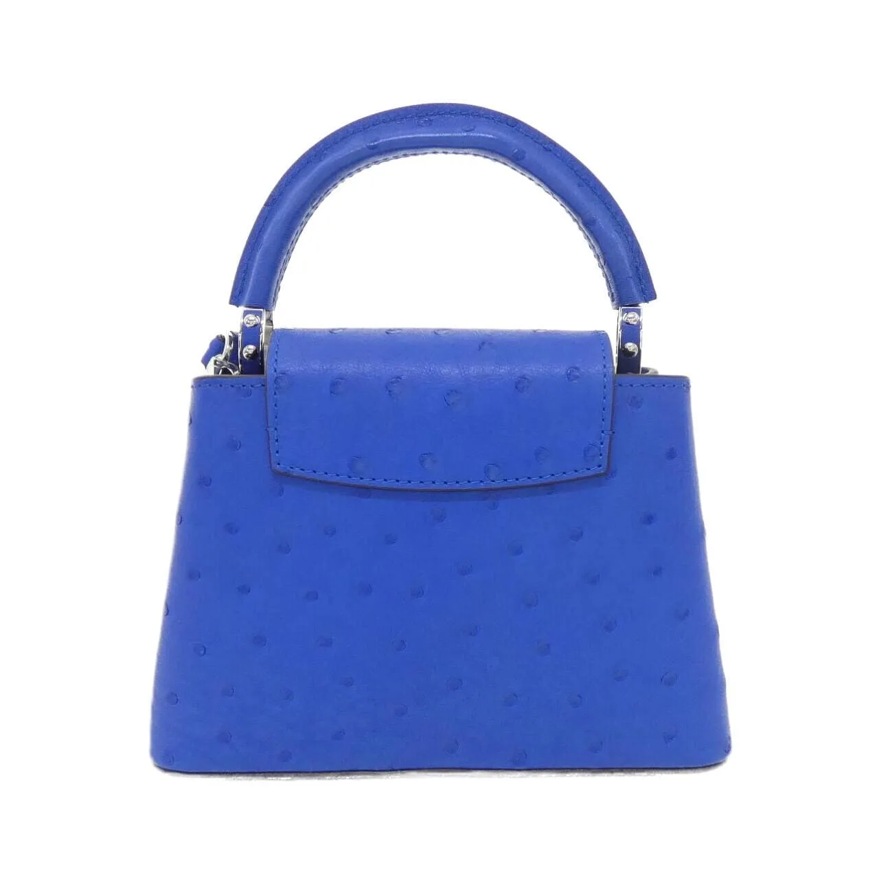 LOUIS VUITTON Capucines Handbag Leather Black Leather Rank A - Thumbnail 2
